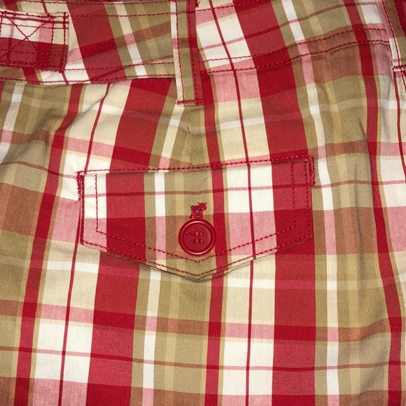 JONES NEW YORK Sport Petite Stretch Plaid Shorts - Picture 5 of 7